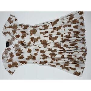 VICI Extra Small Floral Button-Front Dress